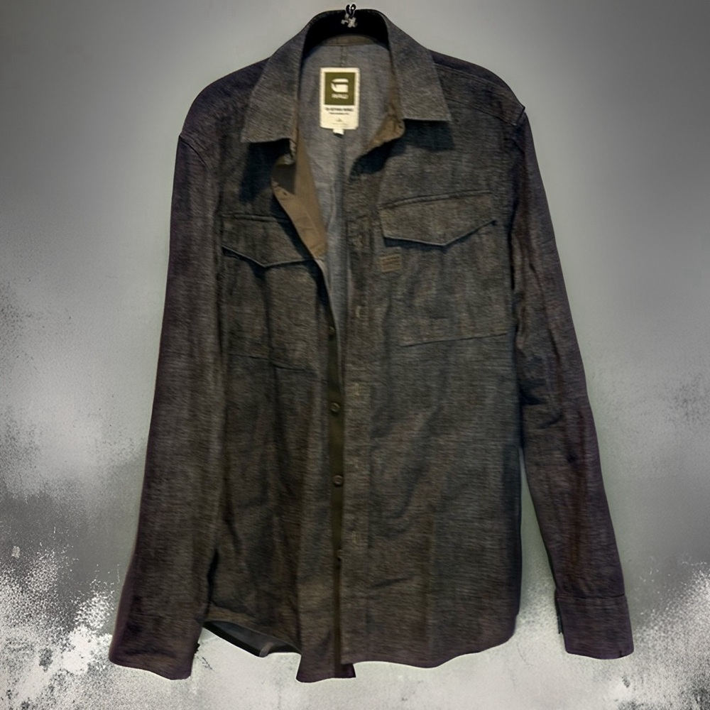 G Star Raw (Cargo Line) button-up long-sleeve shirt - worn once